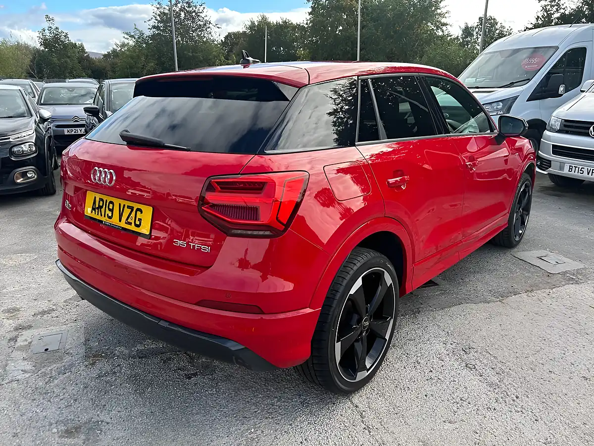 Used 2019 Audi Q2 Black Edition Tango Red - Interior and Exterior details 3