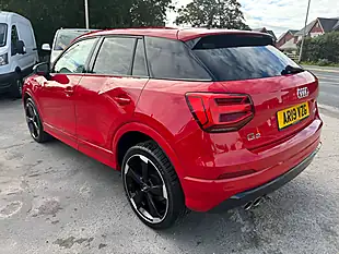 Used 2019 Audi Q2 Black Edition Tango Red - Interior and Exterior details 9