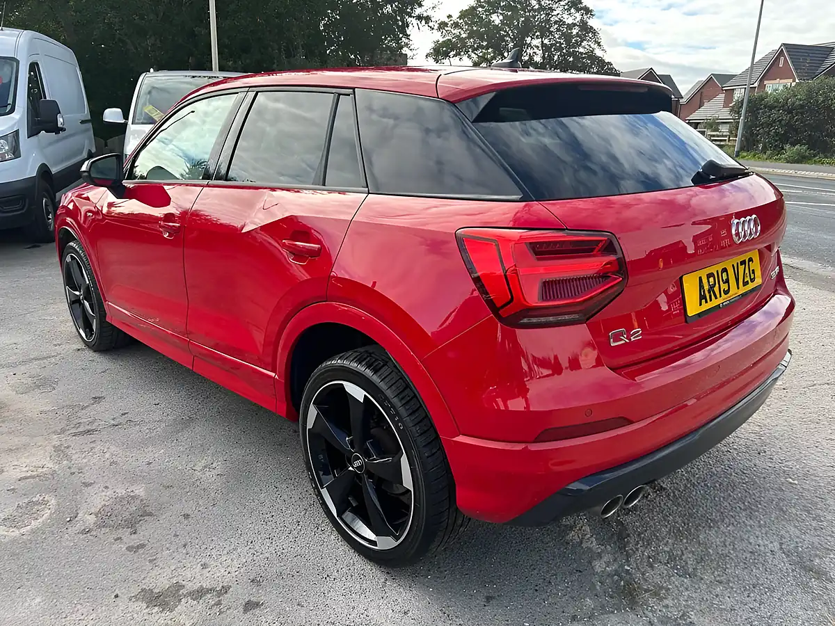 Used 2019 Audi Q2 Black Edition Tango Red - Interior and Exterior details 9