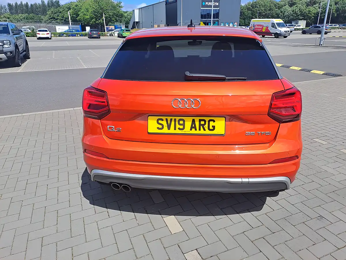 Used 2019 Audi Q2 S Line Orange - Interior and Exterior details 15