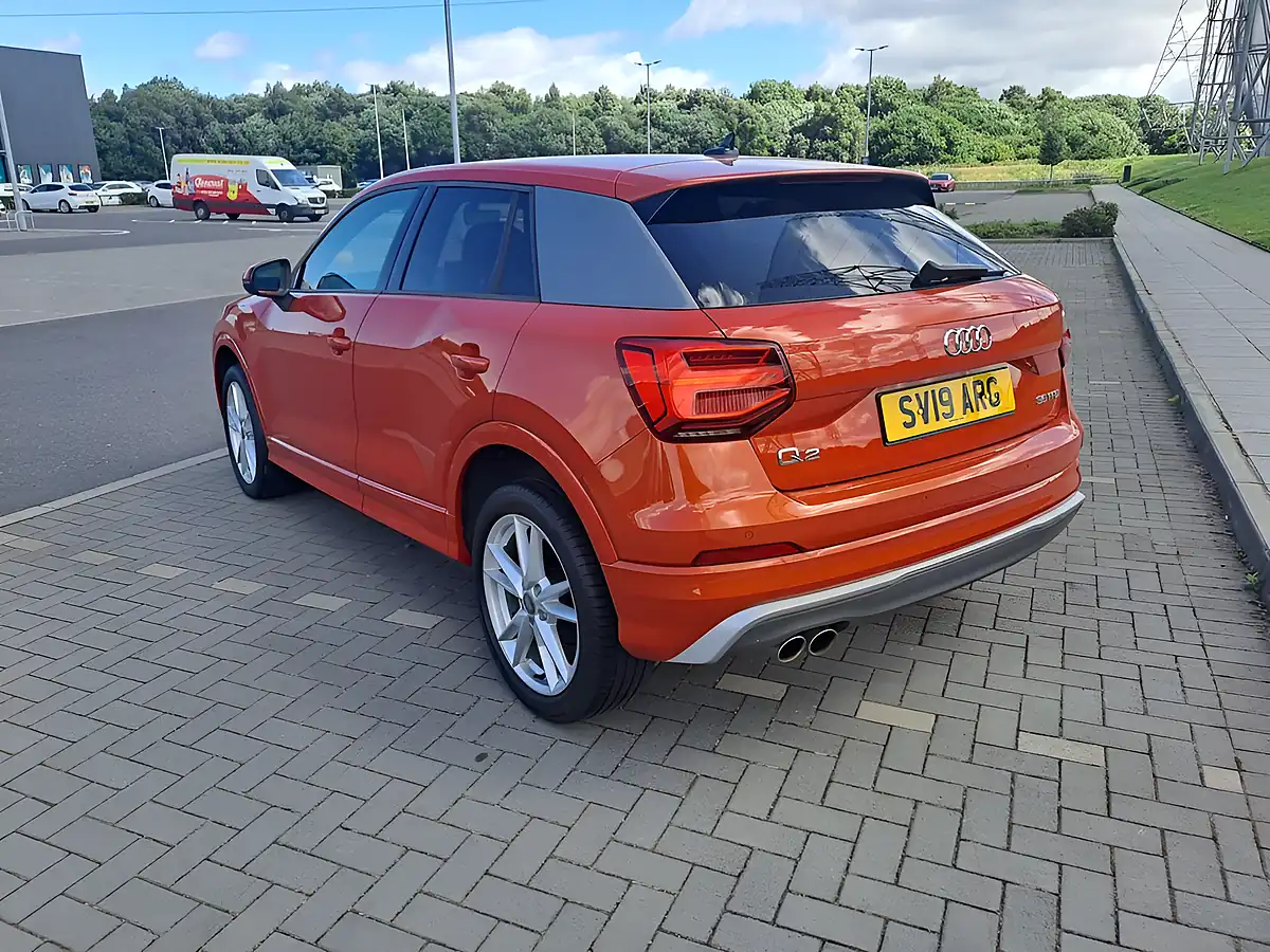 Used 2019 Audi Q2 S Line Orange - Interior and Exterior details 17