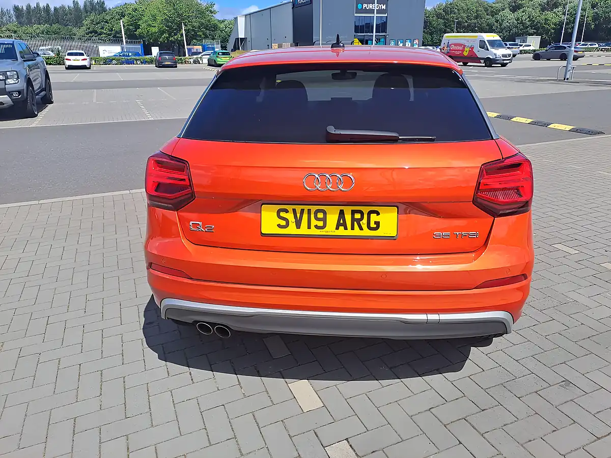 Used 2019 Audi Q2 S Line Orange - Interior and Exterior details 6