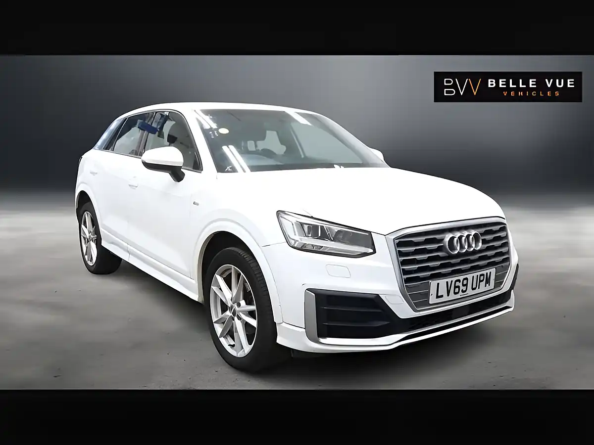 Used 2019 Audi Q2 S Line White - Front View