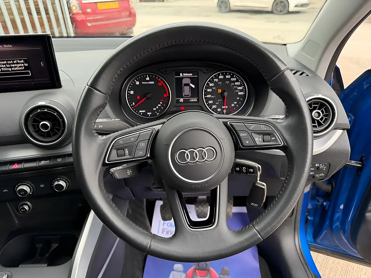 Used 2019 Audi Q2 Sport Blue - Interior and Exterior details 11
