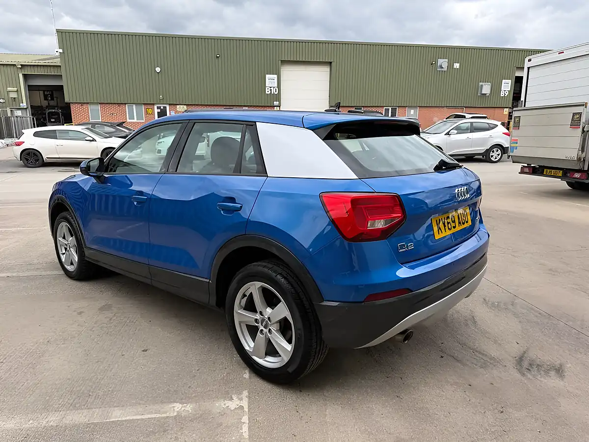 Used 2019 Audi Q2 Sport Blue - Interior and Exterior details 3