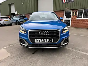 Used 2019 Audi Q2 Sport Blue - Interior and Exterior details 5