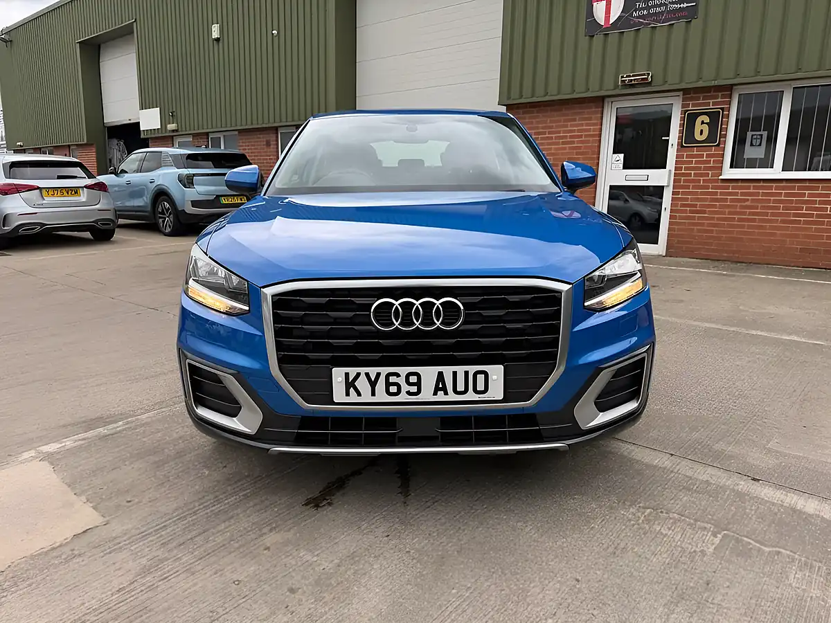Used 2019 Audi Q2 Sport Blue - Interior and Exterior details 5