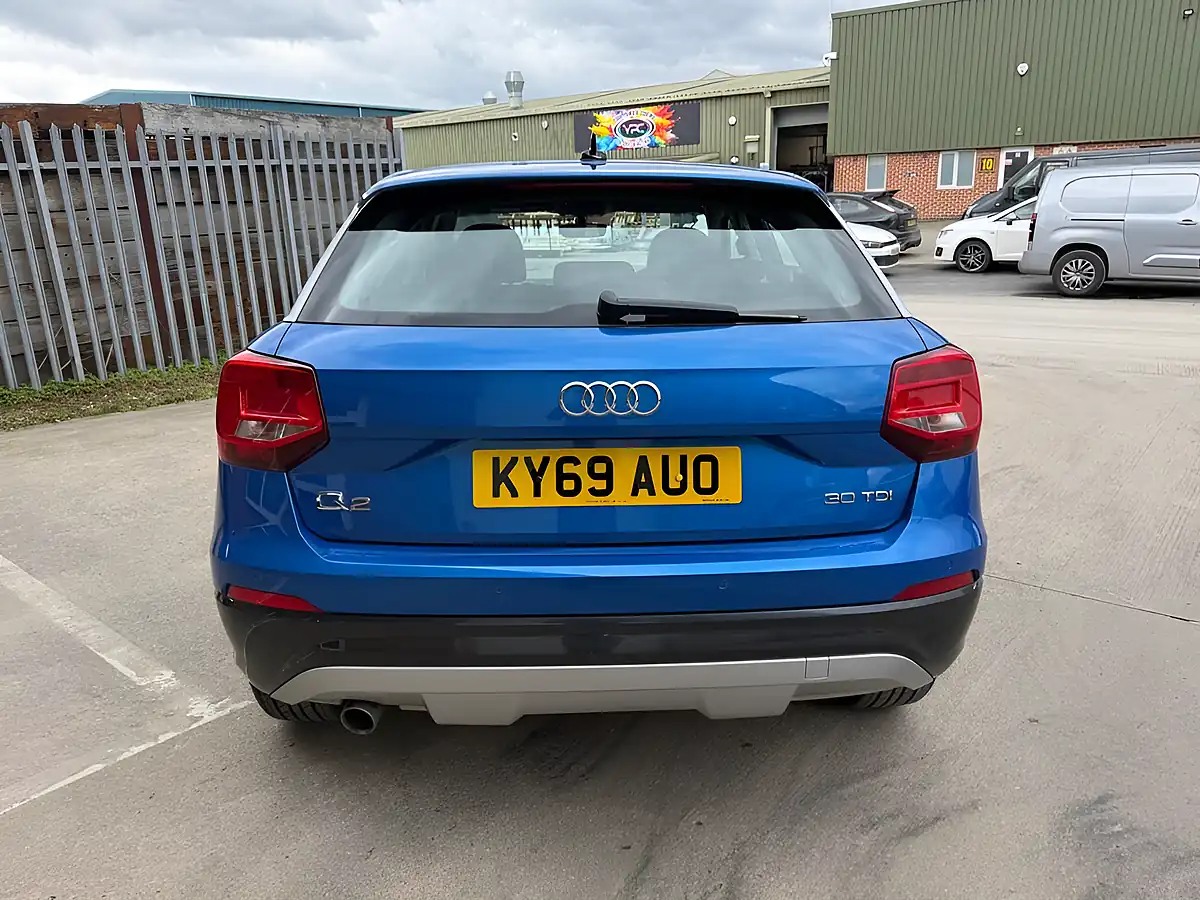 Used 2019 Audi Q2 Sport Blue - Interior and Exterior details 6