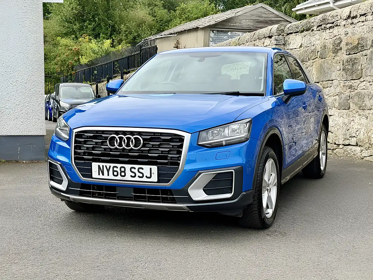 Used 2019 Audi Q2 Sport Blue - Interior and Exterior details 10