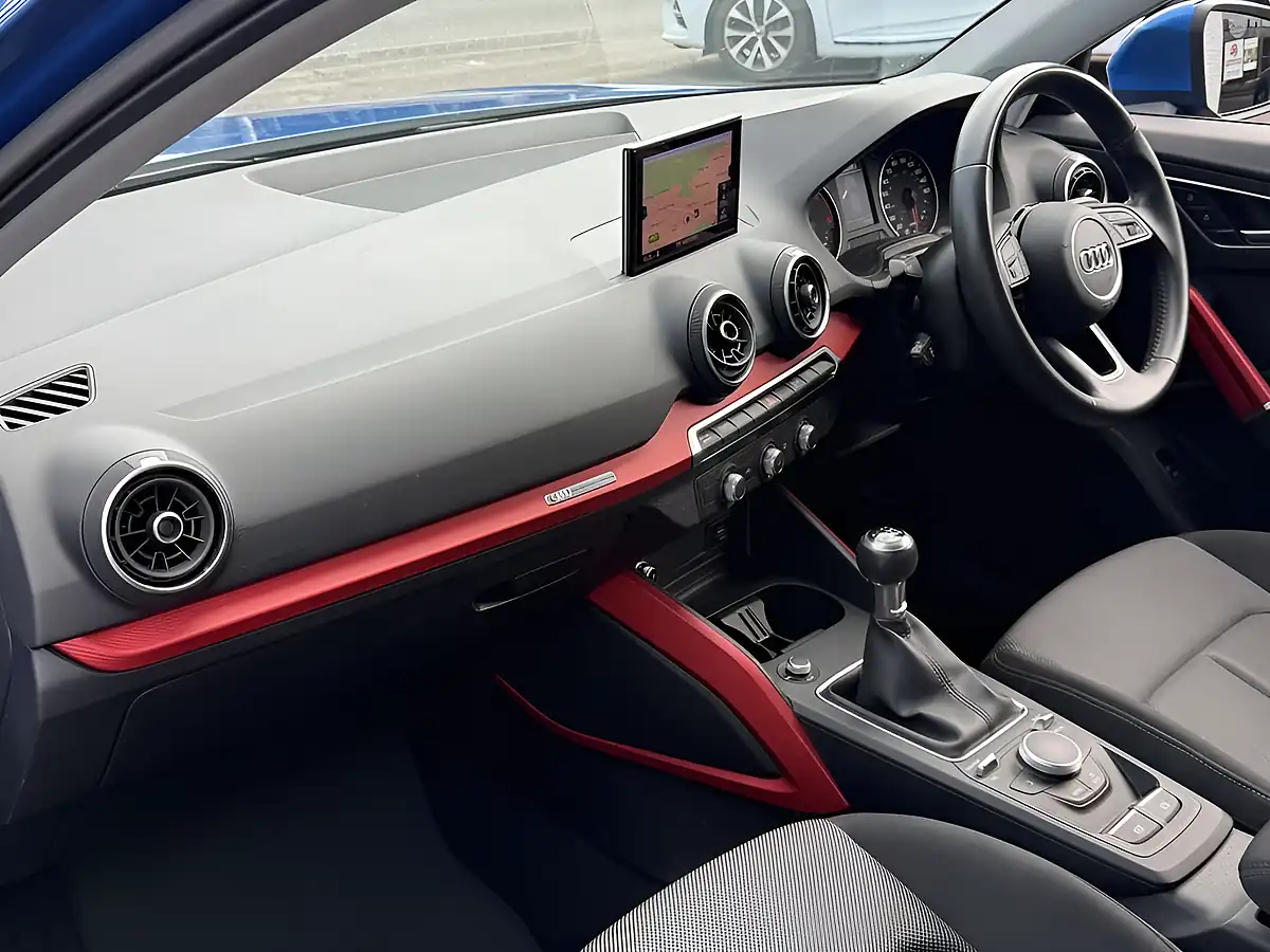 Used 2019 Audi Q2 Sport Blue - Interior and Exterior details 15