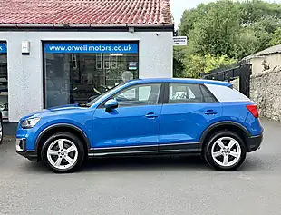 Used 2019 Audi Q2 Sport Blue - Interior and Exterior details 19