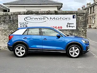 Used 2019 Audi Q2 Sport Blue - Interior and Exterior details 3