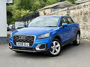 Used 2019 Audi Q2 Sport Blue - Interior and Exterior details 4