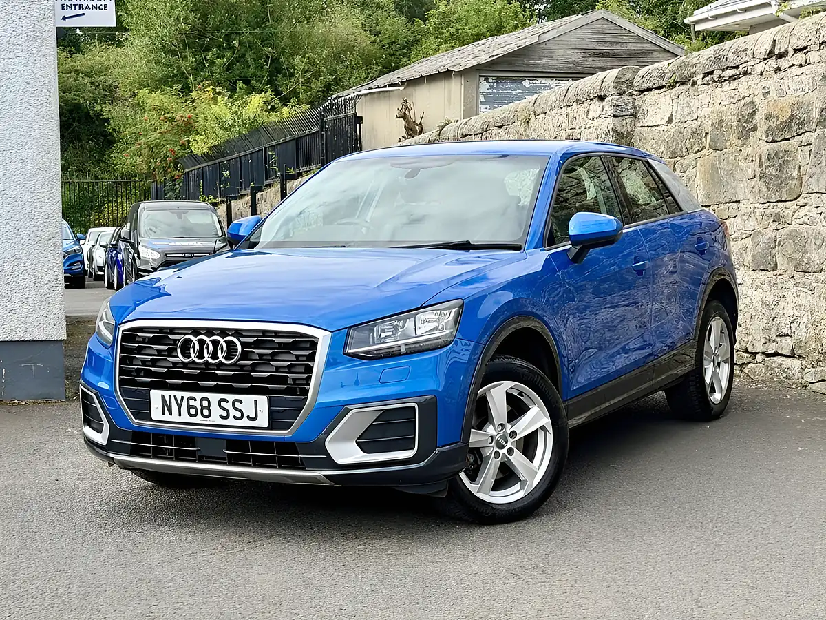Used 2019 Audi Q2 Sport Blue - Interior and Exterior details 4