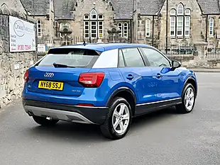 Used 2019 Audi Q2 Sport Blue - Interior and Exterior details 9