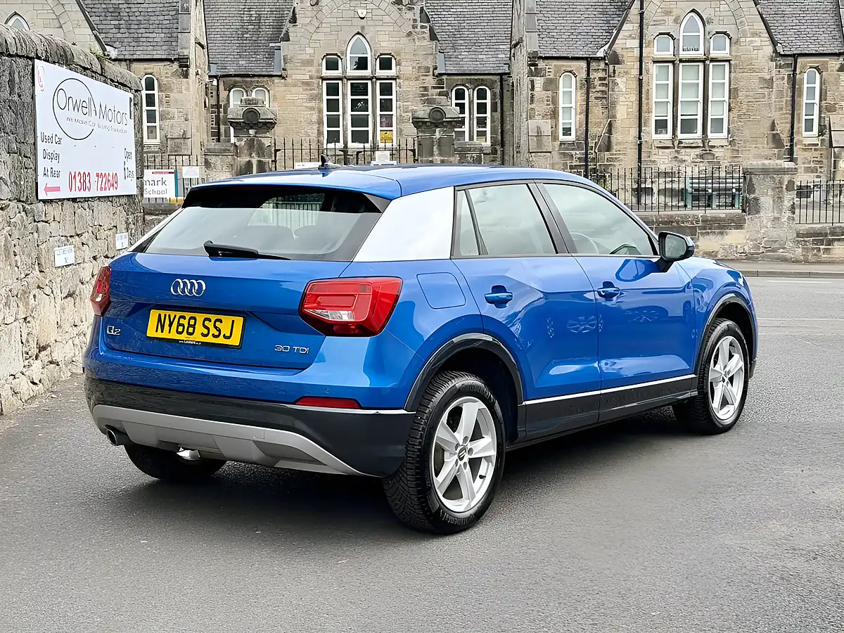 Used 2019 Audi Q2 Sport Blue - Interior and Exterior details 9