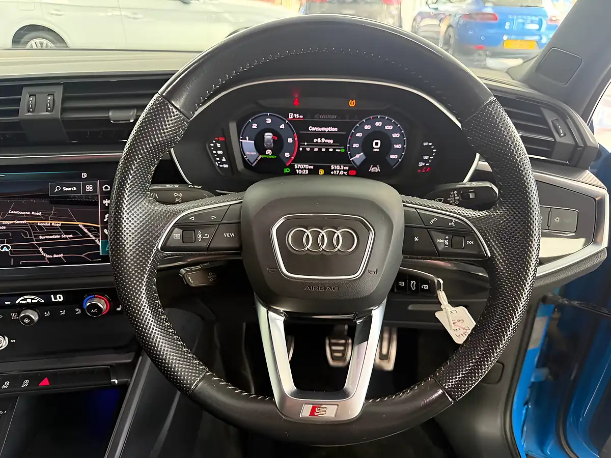 Used 2019 Audi Q3 S Line Blue - Interior and Exterior details 16