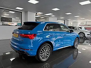 Used 2019 Audi Q3 S Line Blue - Interior and Exterior details 2