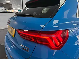 Used 2019 Audi Q3 S Line Blue - Interior and Exterior details 8