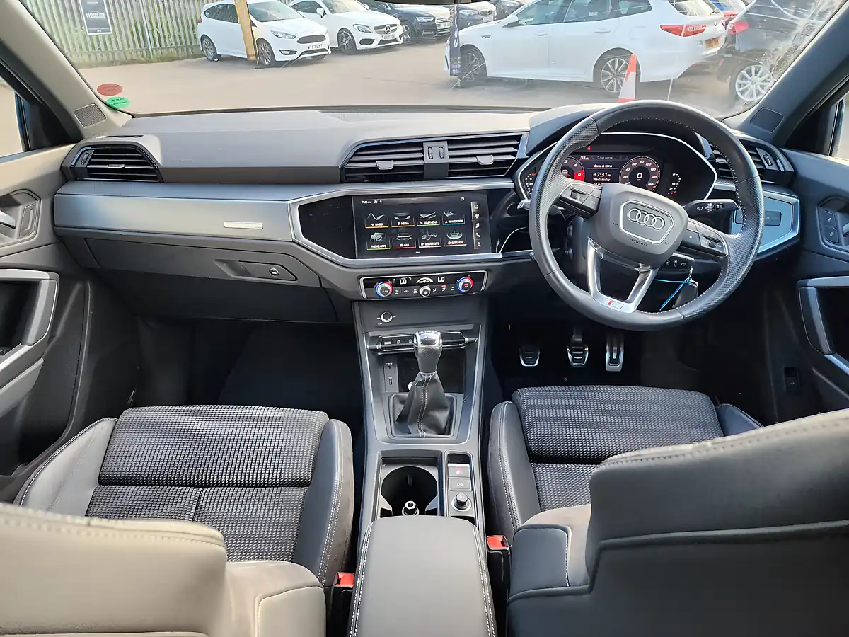 Used 2019 Audi Q3 S Line Blue - Interior and Exterior details 18