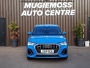 Used 2019 Audi Q3 S Line Blue - Interior and Exterior details 3