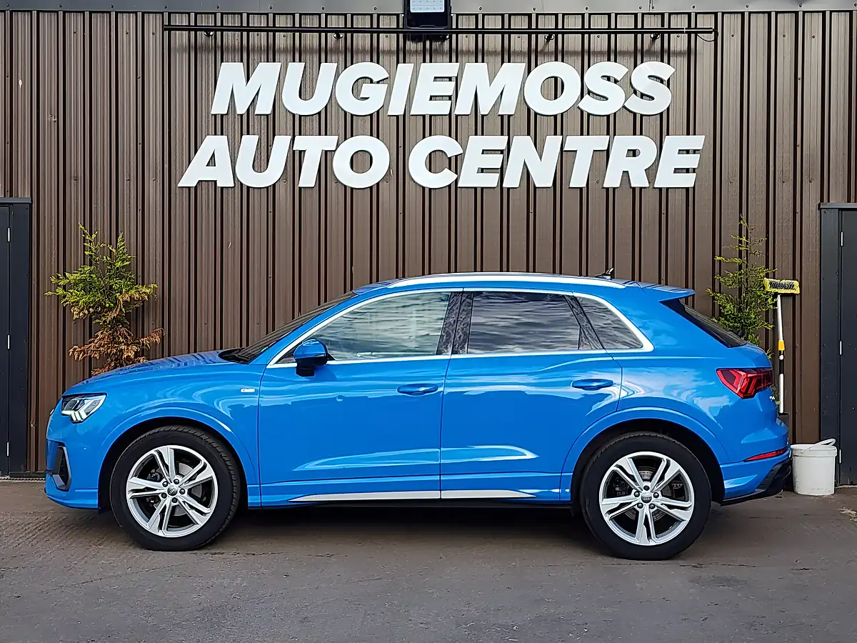 Used 2019 Audi Q3 S Line Blue - Interior and Exterior details 4