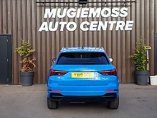Used 2019 Audi Q3 S Line Blue - Interior and Exterior details 5