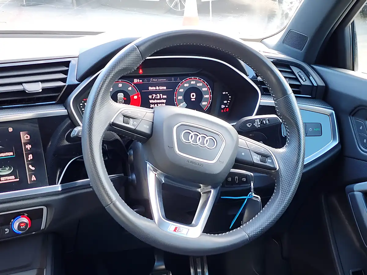 Used 2019 Audi Q3 S Line Blue - Interior and Exterior details 7