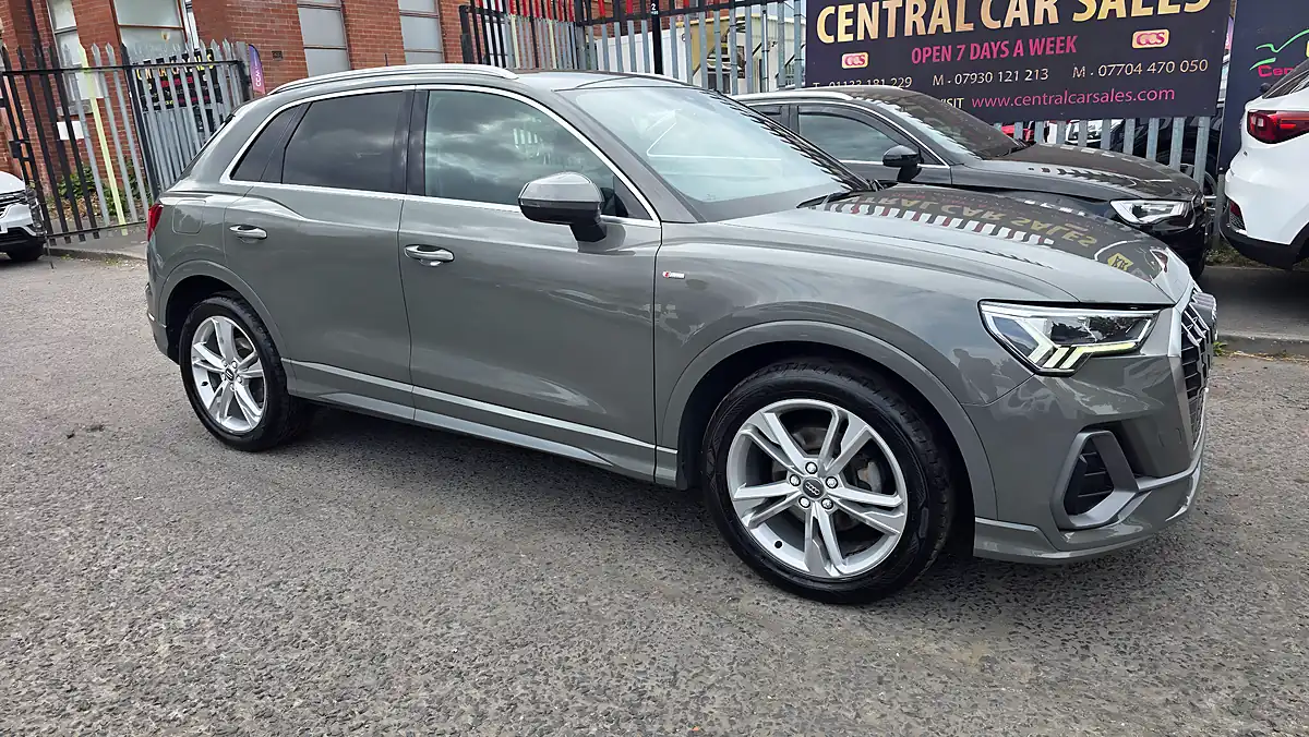 Used 2019 Audi Q3 S Line Grey - Interior and Exterior details 4