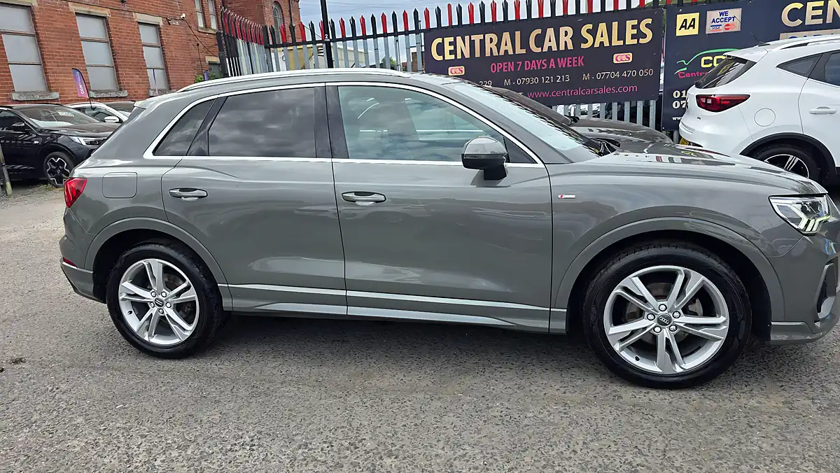 Used 2019 Audi Q3 S Line Grey - Interior and Exterior details 7