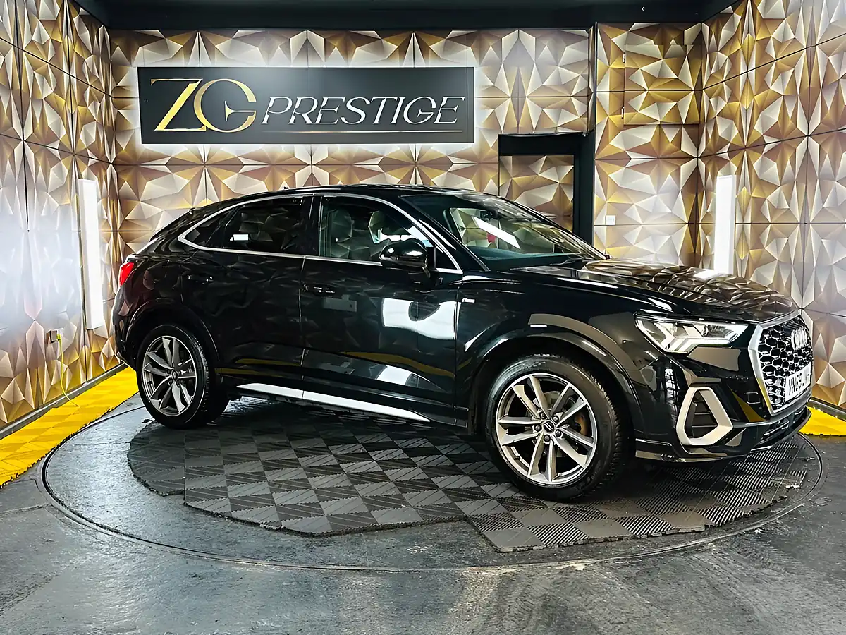 Used 2019 Audi Q3 S Line Sportback Black - Front View