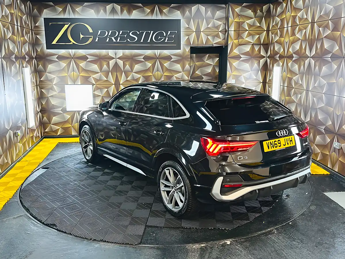 Used 2019 Audi Q3 S Line Sportback Black - Interior and Exterior details 11