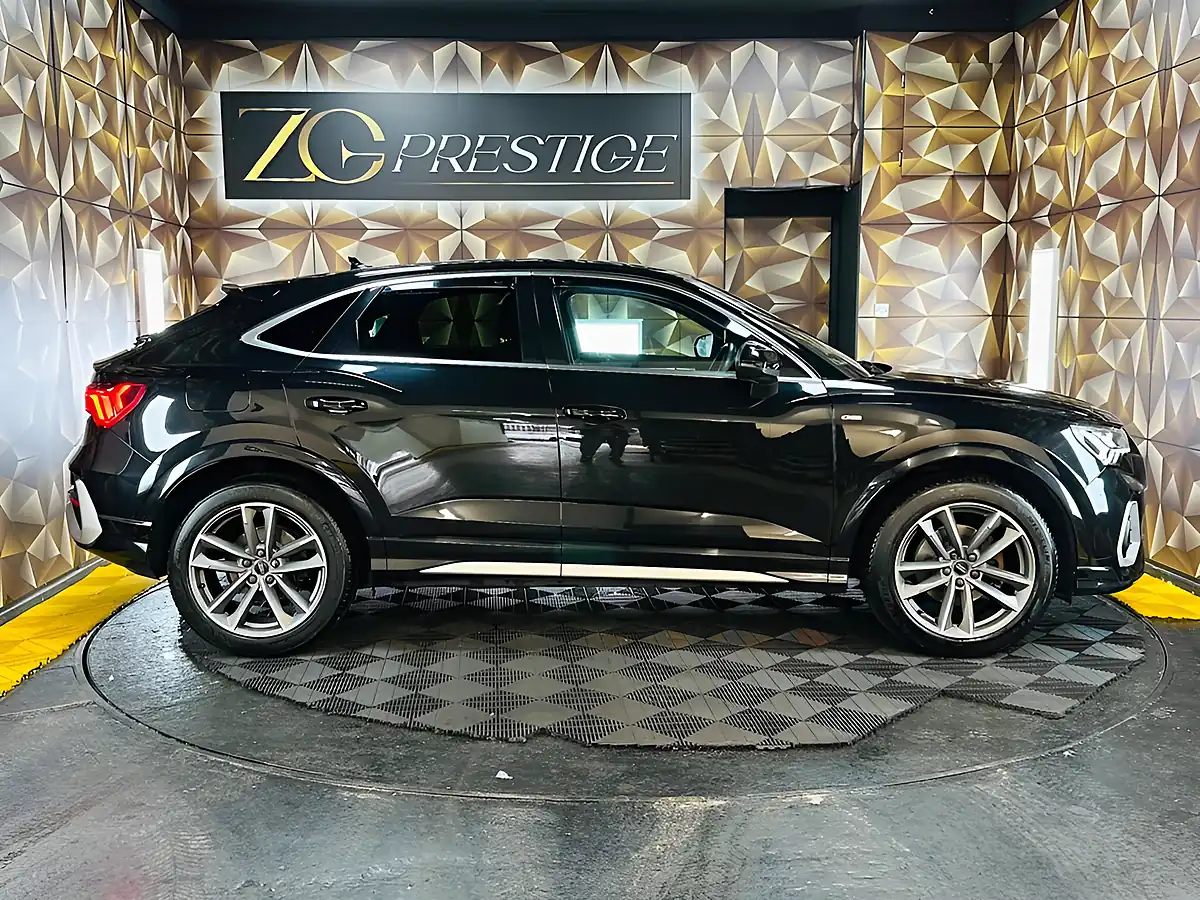 Used 2019 Audi Q3 S Line Sportback Black - Interior and Exterior details 8