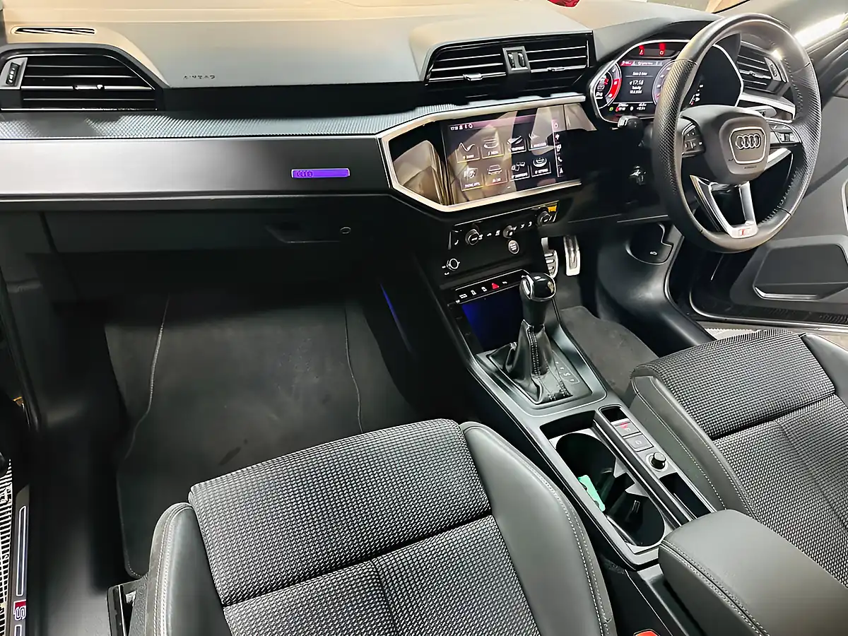 Used 2019 Audi Q3 S Line Sportback Black - Interior and Exterior details 9