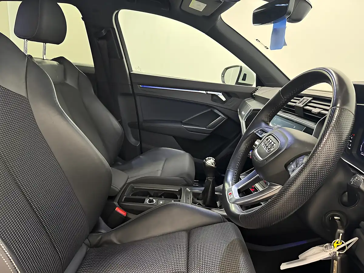 Used 2019 Audi Q3 S Line White - Interior and Exterior details 10