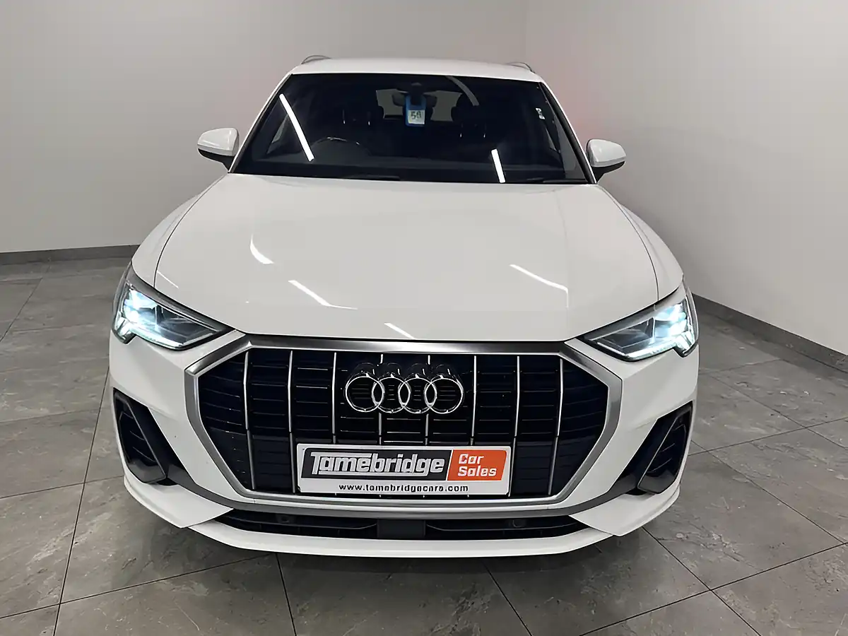 Used 2019 Audi Q3 S Line White - Interior and Exterior details 3