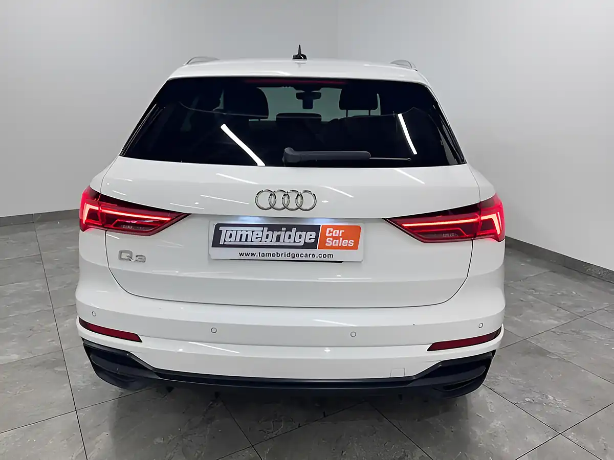 Used 2019 Audi Q3 S Line White - Interior and Exterior details 7