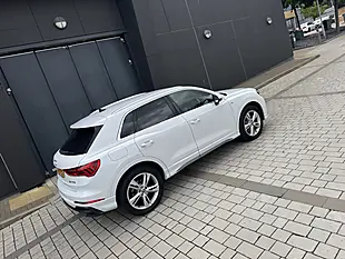 Used 2019 Audi Q3 S Line White - Interior and Exterior details 14