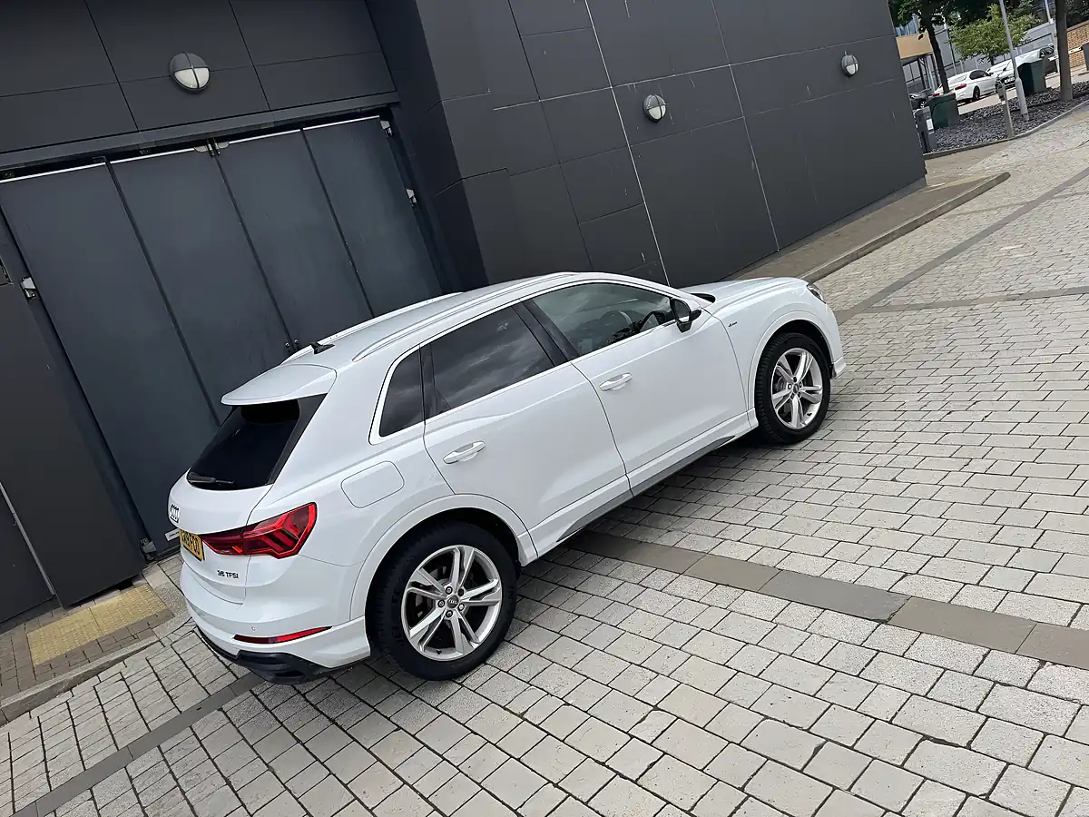 Used 2019 Audi Q3 S Line White - Interior and Exterior details 14