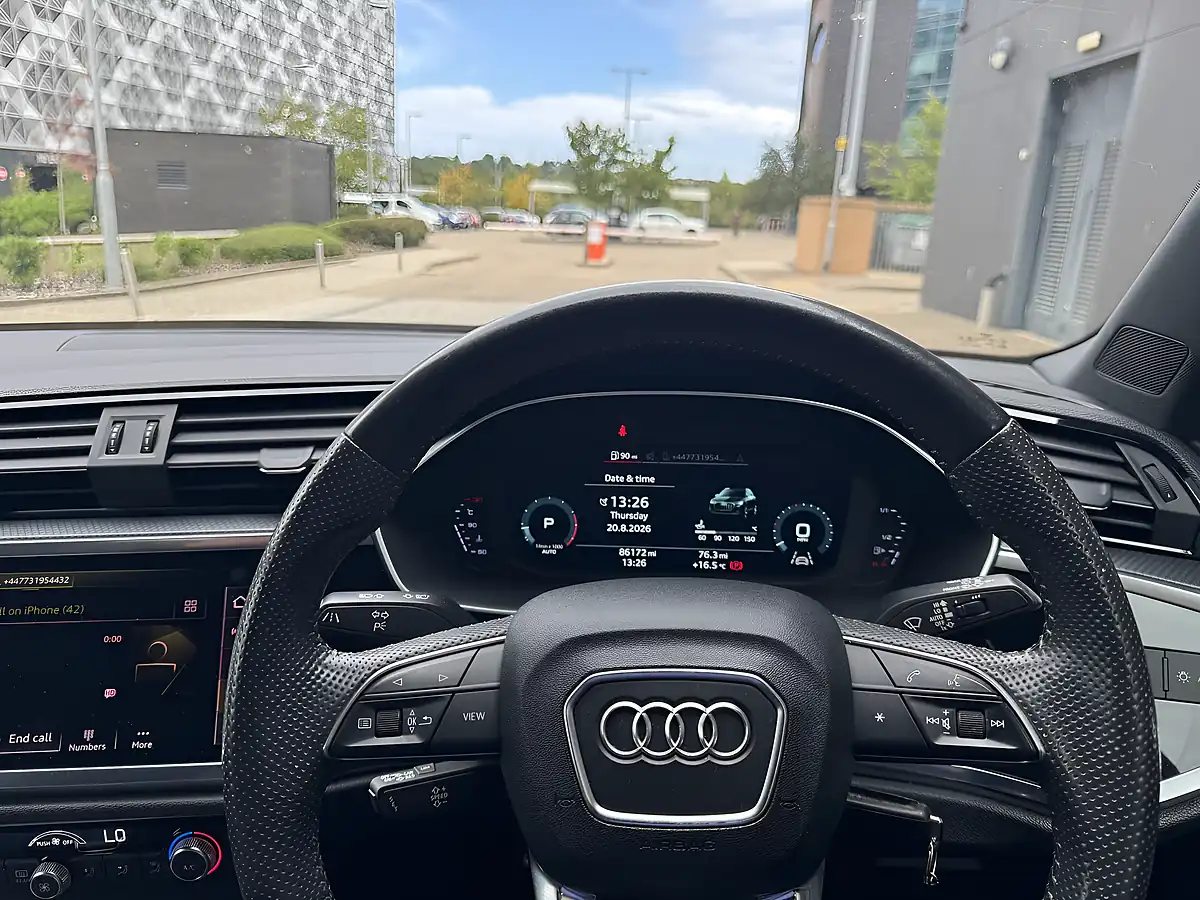 Used 2019 Audi Q3 S Line White - Interior and Exterior details 16