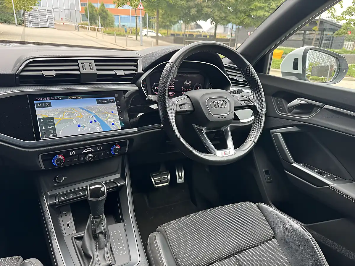 Used 2019 Audi Q3 S Line White - Interior and Exterior details 18
