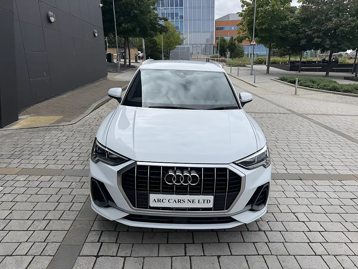 Used 2019 Audi Q3 S Line White - Interior and Exterior details 2