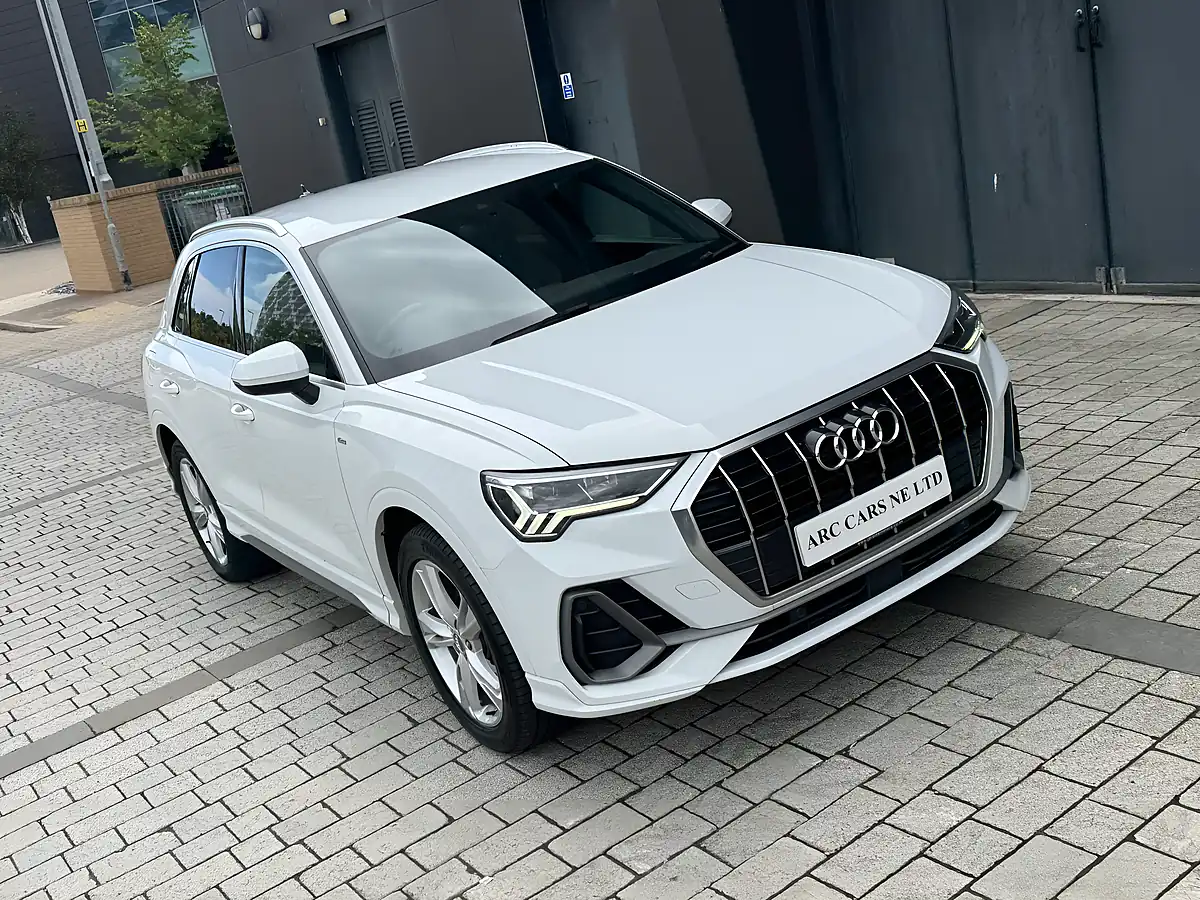 Used 2019 Audi Q3 S Line White - Interior and Exterior details 6