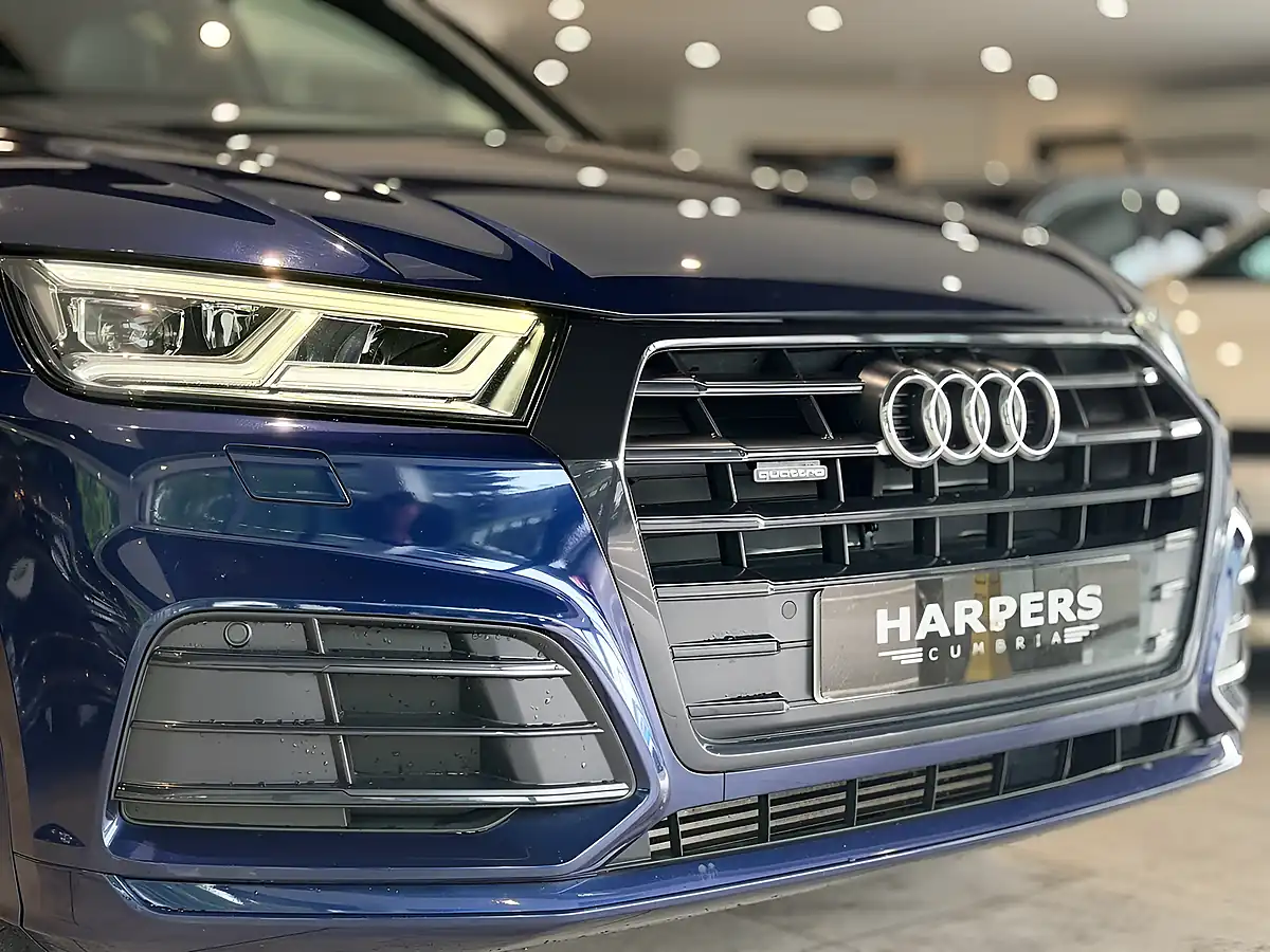 Used 2019 Audi Q5 Black Edition Blue - Interior and Exterior details 13