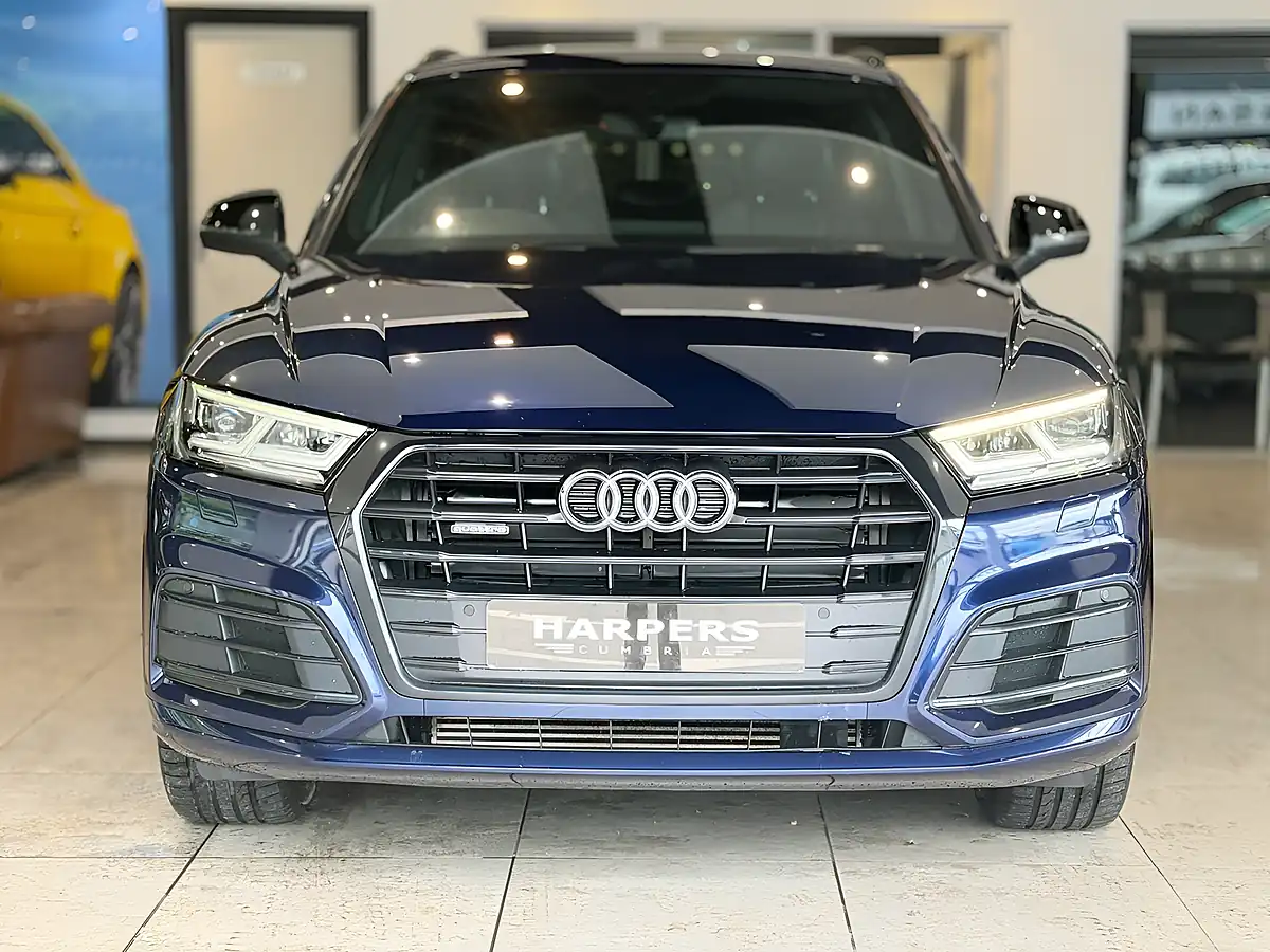 Used 2019 Audi Q5 Black Edition Blue - Interior and Exterior details 2