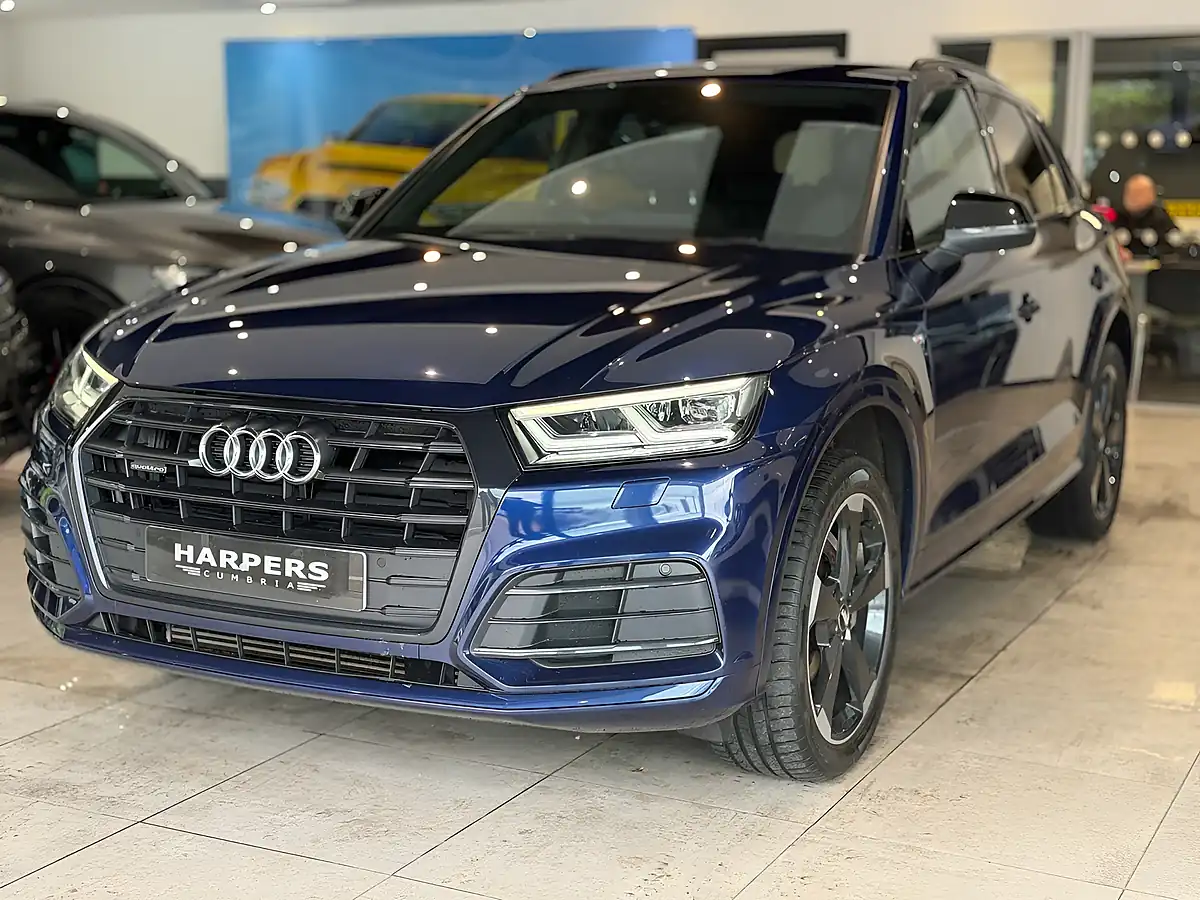 Used 2019 Audi Q5 Black Edition Blue - Interior and Exterior details 3