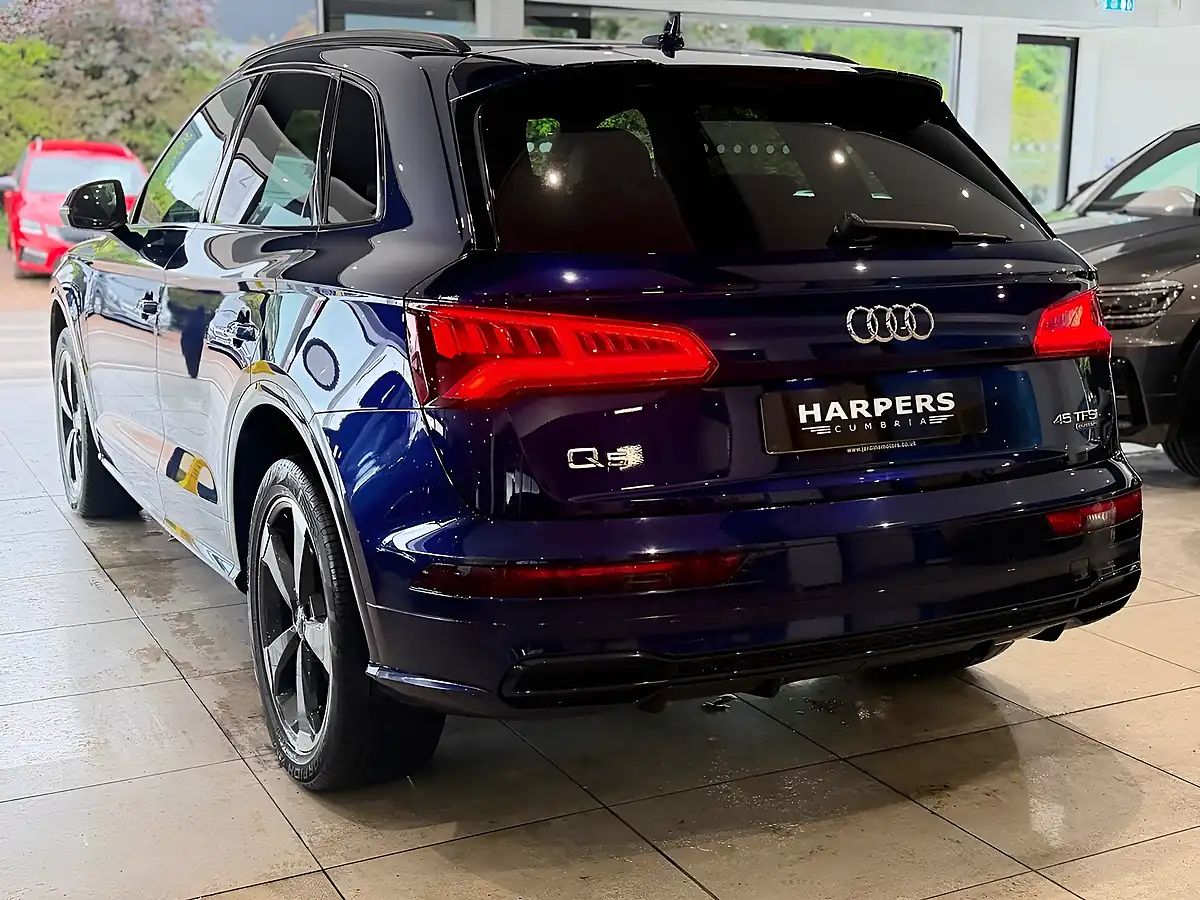 Used 2019 Audi Q5 Black Edition Blue - Interior and Exterior details 6