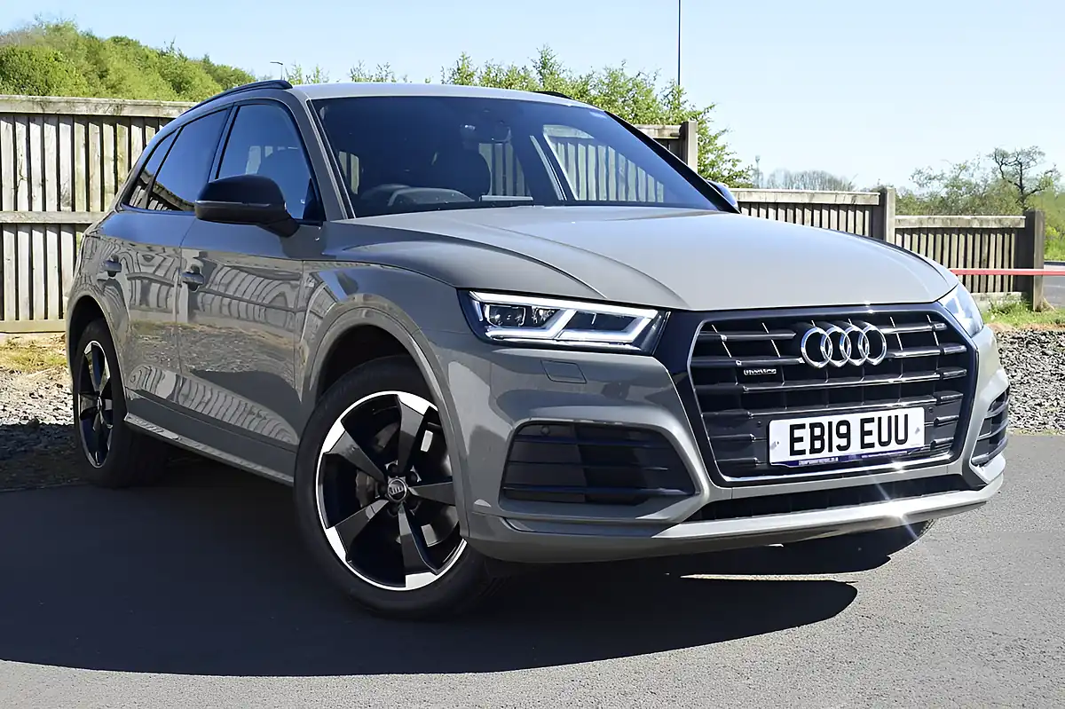 Used 2019 Audi Q5 Black Edition S Line Quantum Grey - Front View