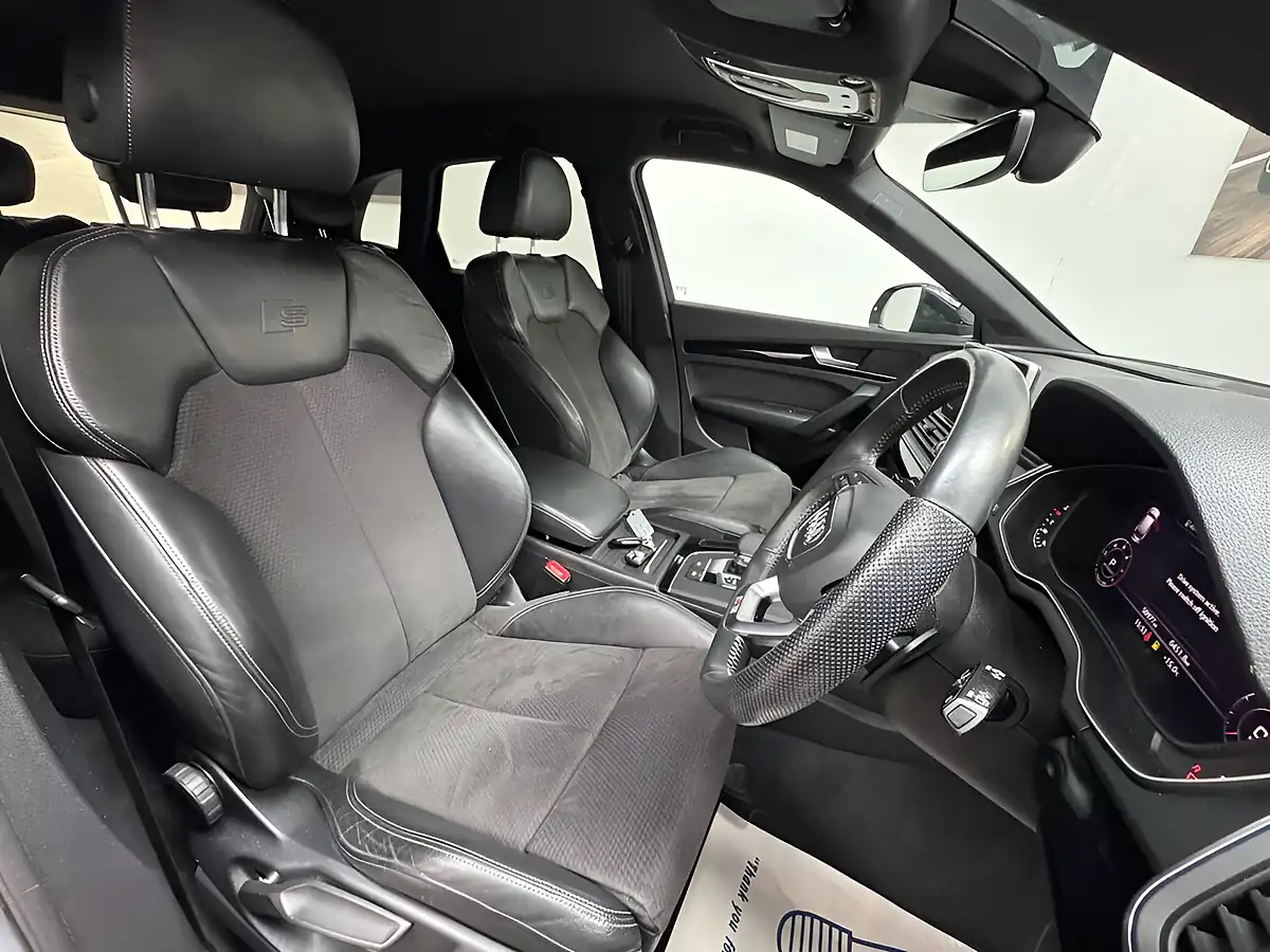 Used 2019 Audi Q5 Black Edition Silver - Interior and Exterior details 11