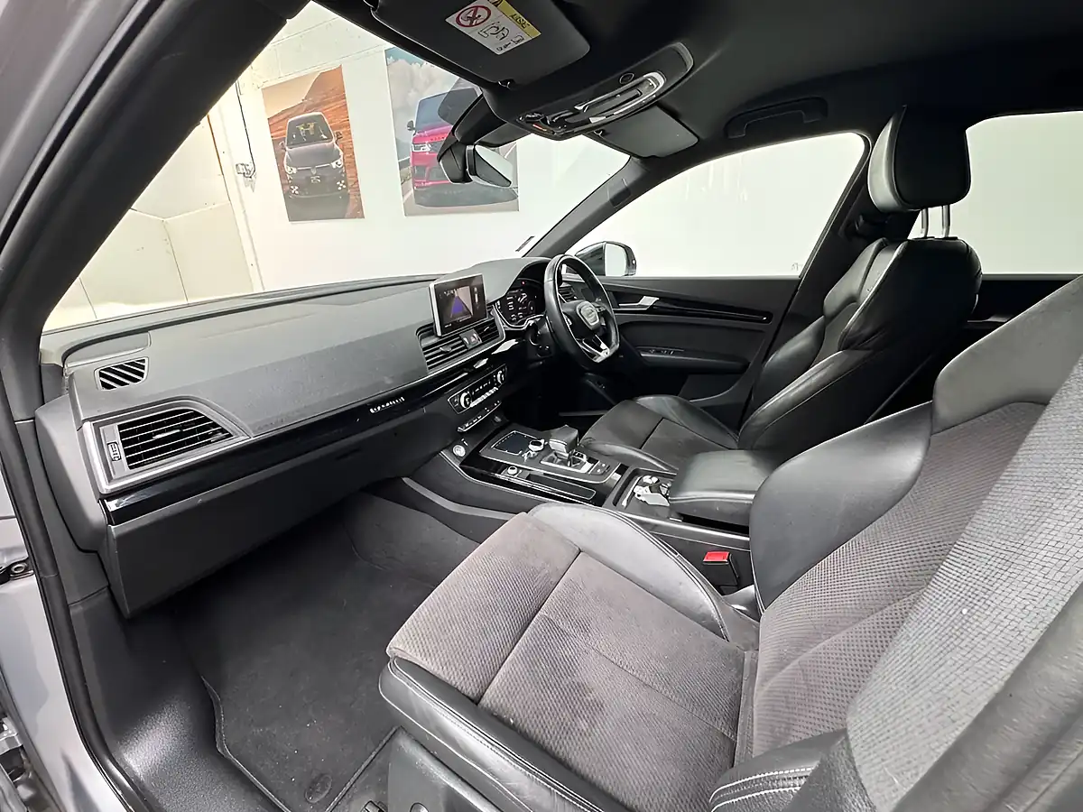 Used 2019 Audi Q5 Black Edition Silver - Interior and Exterior details 12